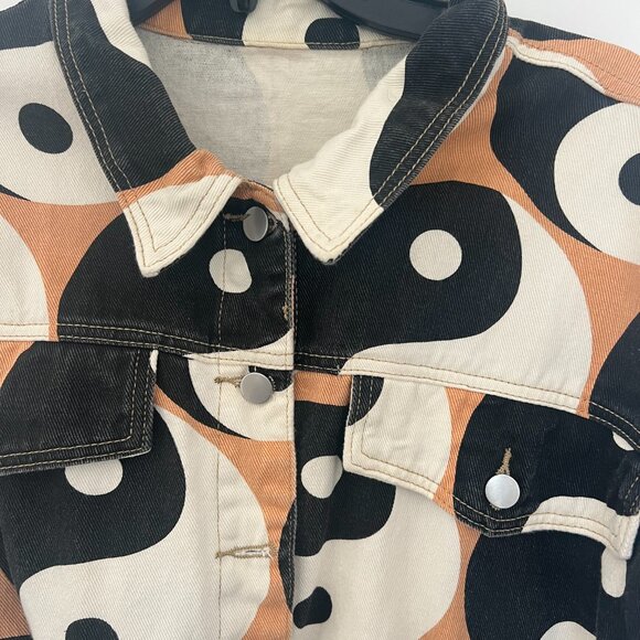 Vintage Yin Yang Jacket - Fits like a Small/Medium - Picture 2 of 3